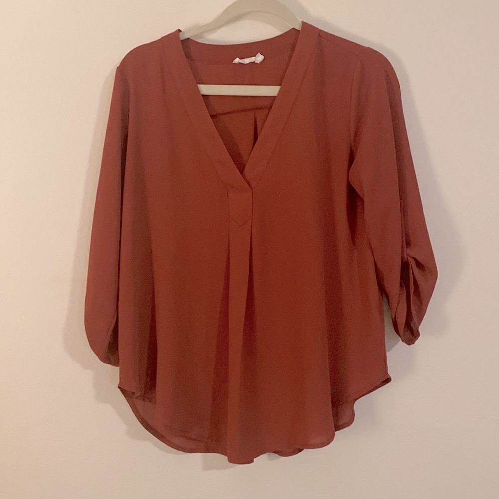 Rust Blouse, S